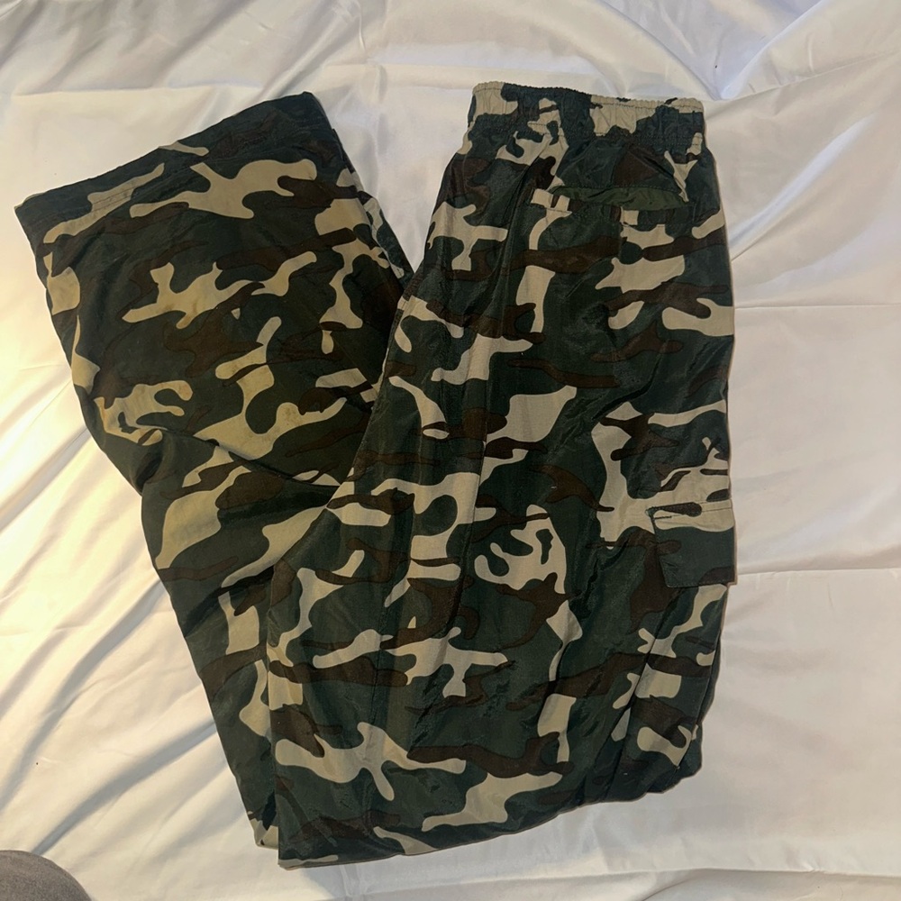 Men's Nylon Camouflage Utility Cargo Pants